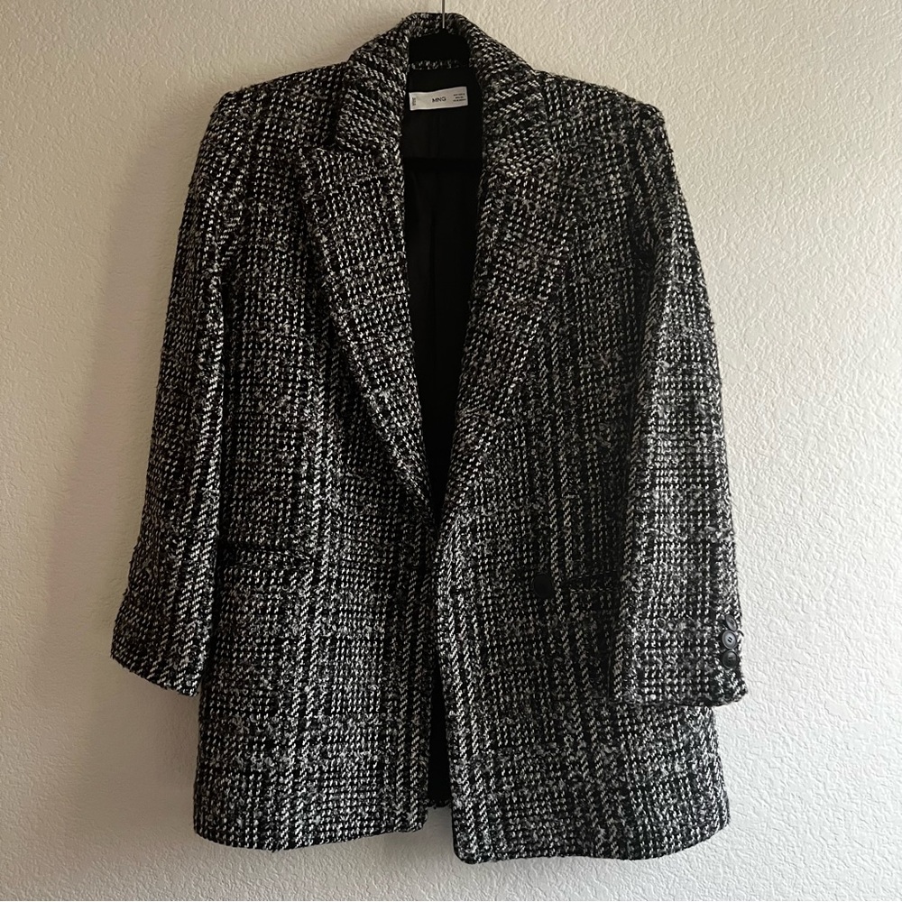 *SOLD Mango Tweed Blazer